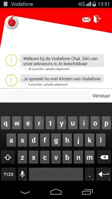 My Vodafone android App screenshot 0